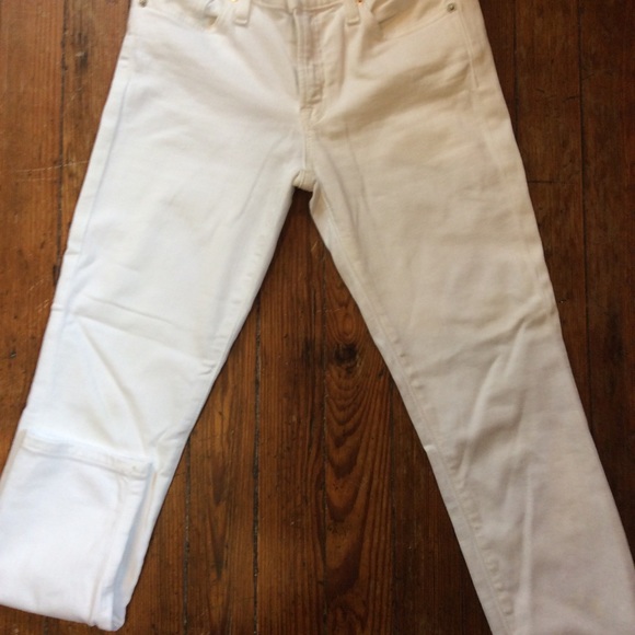 J Crew white jeans - Picture 2 of 4